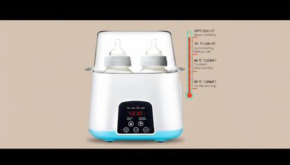 Stérilisateur & Chauffe-Lait pour Biberon – Spécial Bébé