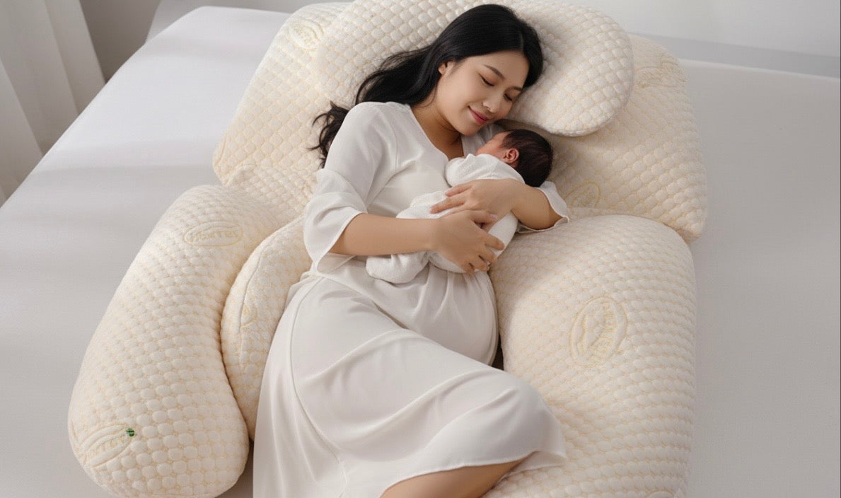 Grand Coussin de Maternité en U – Ultra Confort